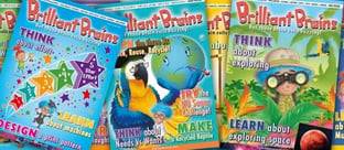 Brilliant Brainz magazine covers