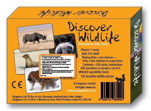 barcode on packaging discover wildlife
