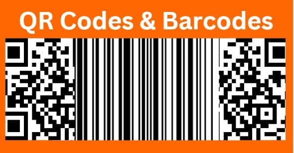 QR codes and barcodes Youtube channel banner image