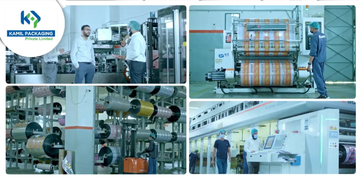 Packaging production floor