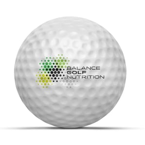 Balance Golf Nutrition golf ball