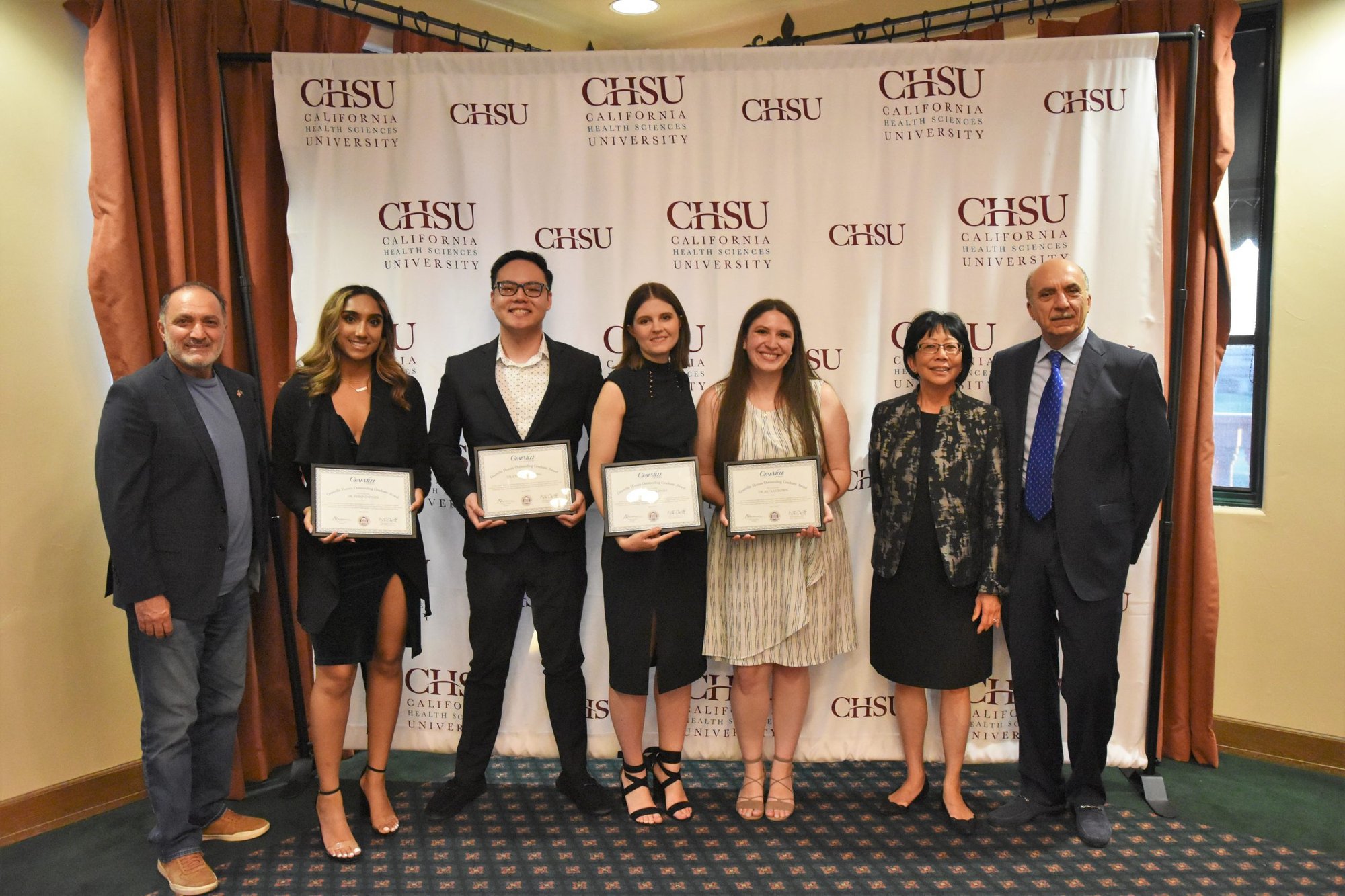 Graduate-Awards-Dinner-Granville-Outstanding-Graduate-Awards-Winners.-L-to-R-Darius-Assemi-Imrendip-Gill-Christian-Xiong-Irina-Boginski-Alexa-Crown-Florence-Dunn-Farshid-Assemi-1