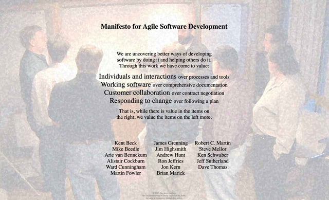 Agile Manifesto