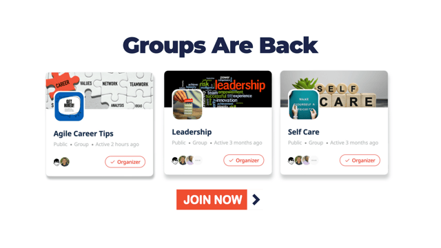 Groups are back