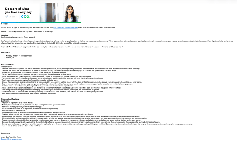 Cox-Scrummaster-jobs