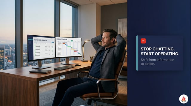 Stop Chatting Start Operating