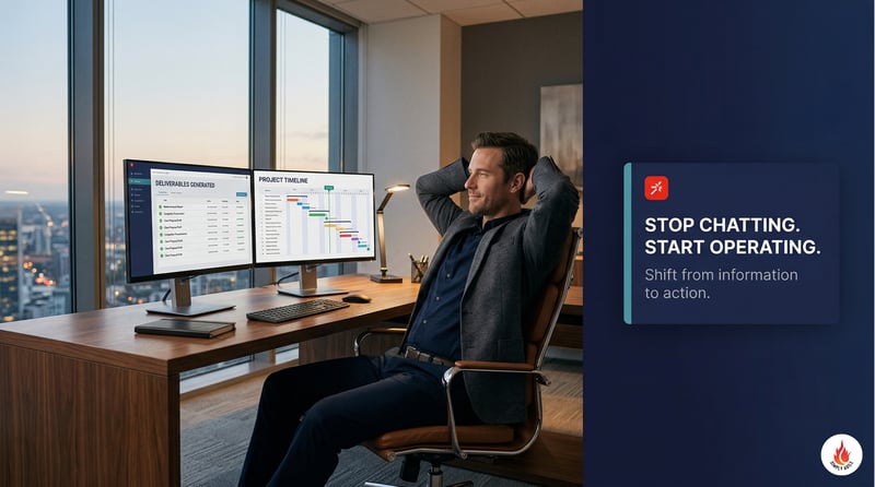 Stop Chatting Start Operating