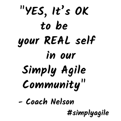 Be your REAL self