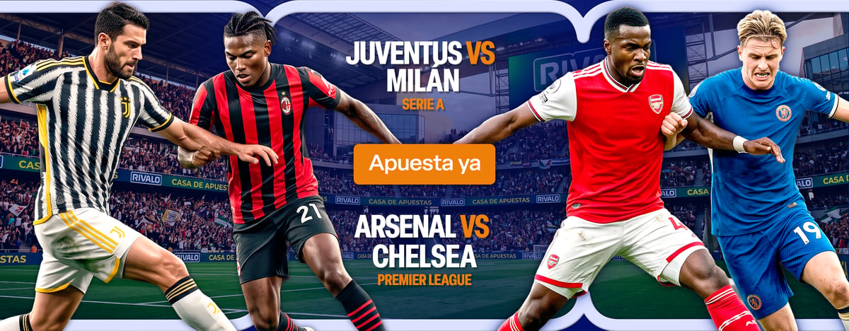 CO :: JUVENTUS X MILAN - ARSENAL X CHELSEA