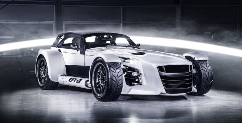 VIP escort in the Donkervoort D8 GTO