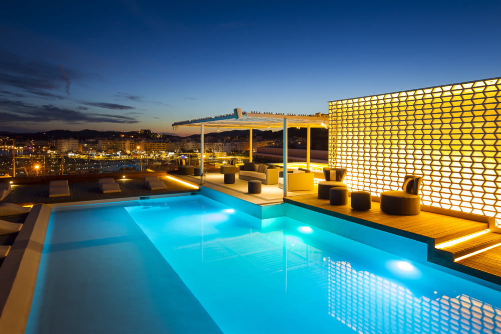 Hotel Aguas de Ibiza with luxury escort Ibiza