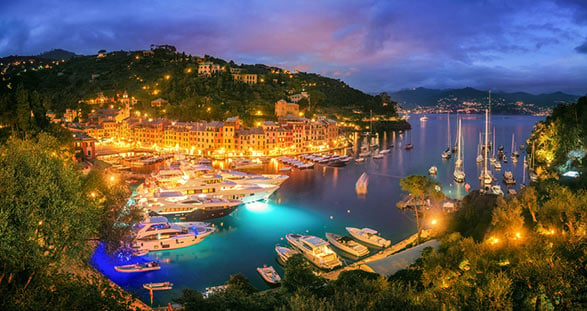 Portofino bei Nacht