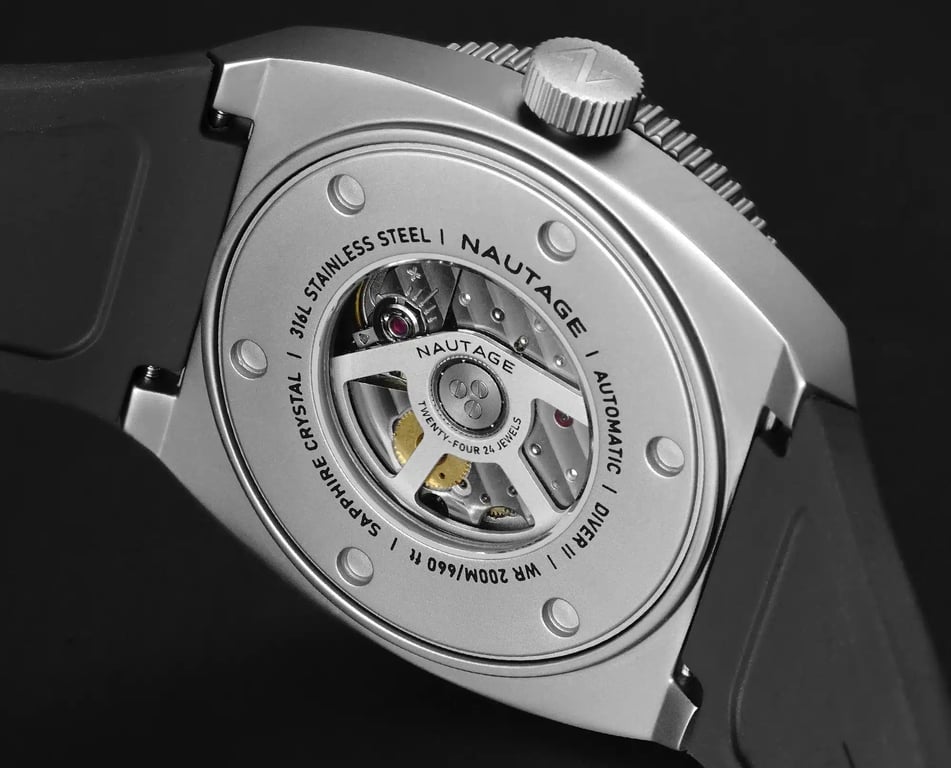 Nautage Diver II caseback