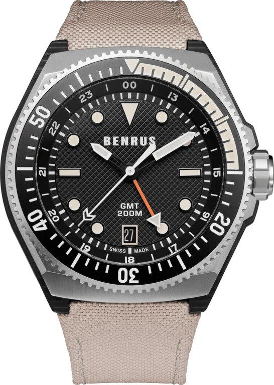 Benrus Type 3X Zulu Black
