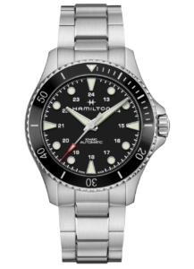 Hamilton Khaki Navy Scuba auto black 43
