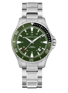 Hamilton Khaki Navy Scuba auto green 40