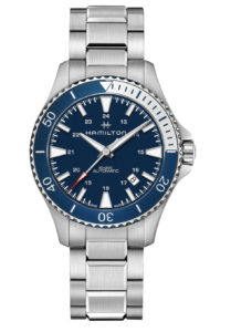 Hamilton Khaki Navy Scuba auto blue 40
