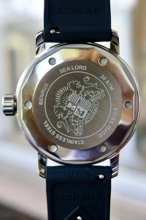 BENRUS Sea Lord case back