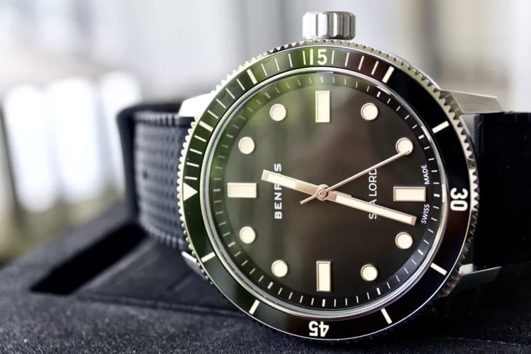 BENRUS Sea Lord close up