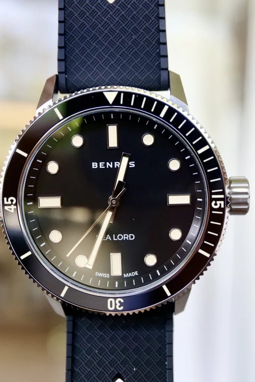 BENRUS Sea Lord dial