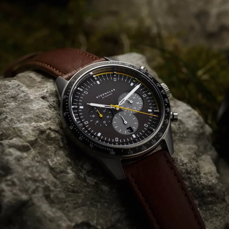 Sternglas Tachymeter Black Dial