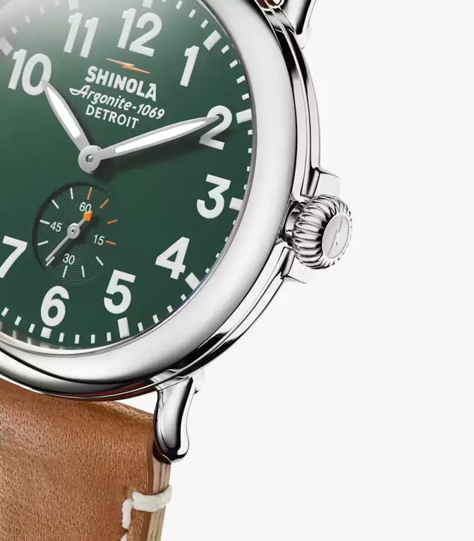 Shinola runwell 41 detail