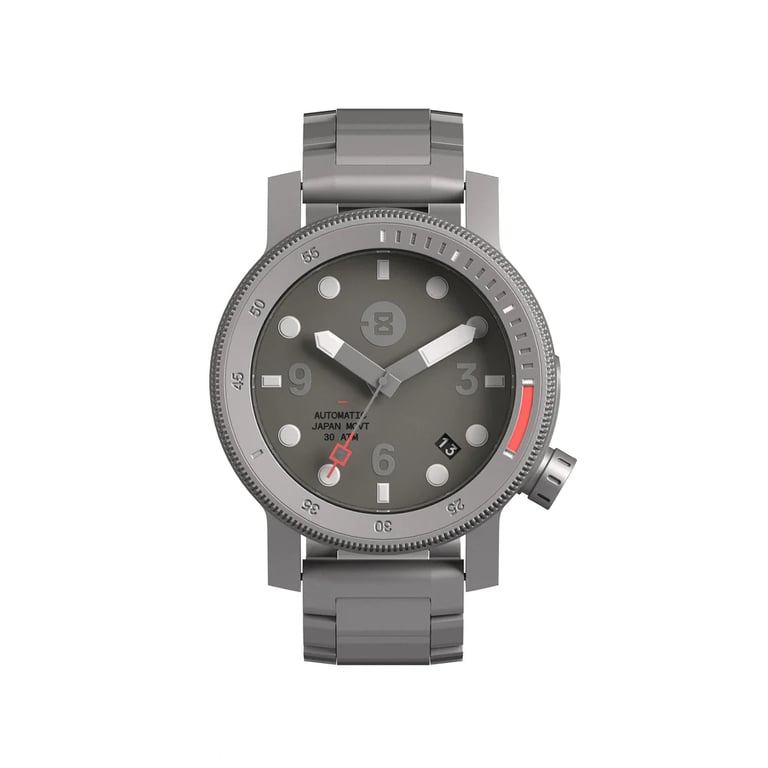 Minus8 Diver2-Grey-Front
