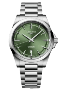 Longines Conquest 41 green L3.830.4.02.6