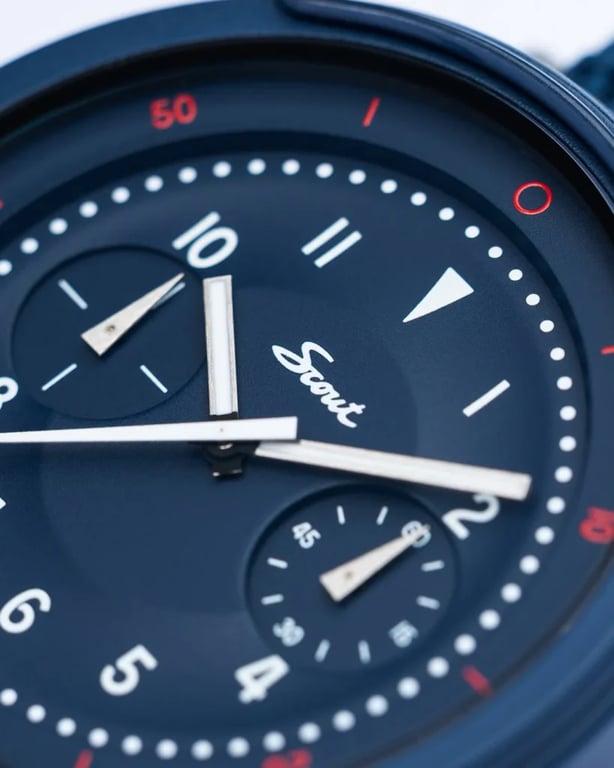 Vero Scout Motors Moonstone Blue dial