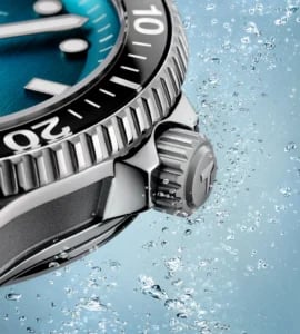 Tissot Seastar 1000 bezel closeup