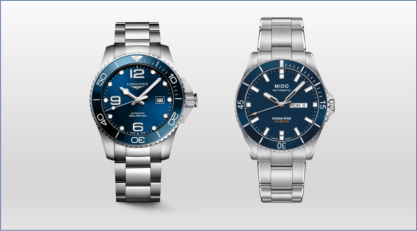 Longines HydroConquest vs. Mido Ocean Star 200: Is "Mid-Tier Luxury" Worth the Extra Spend?
