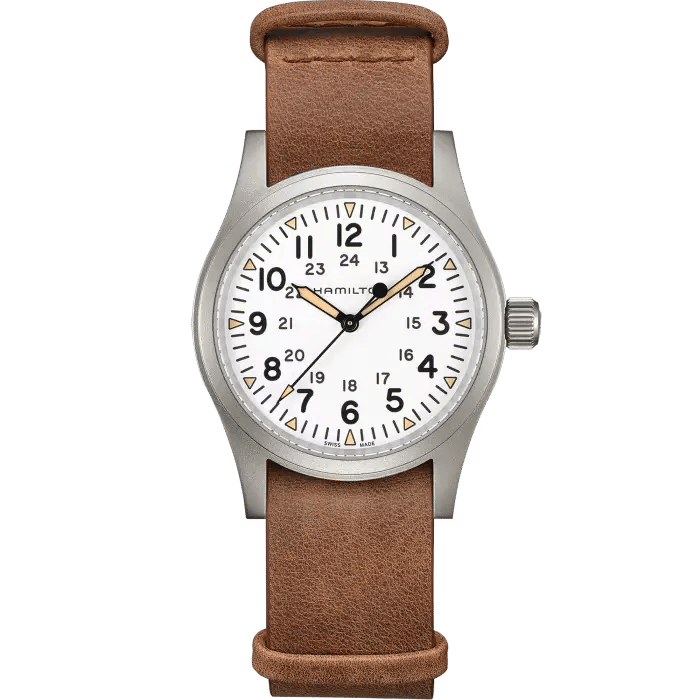 Hamilton Khaki Field Mechanical 38mm White