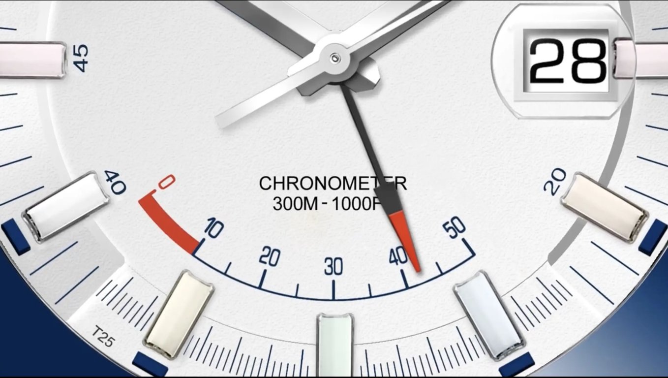 Ball Roadmaster Challenger Power Reserve dial