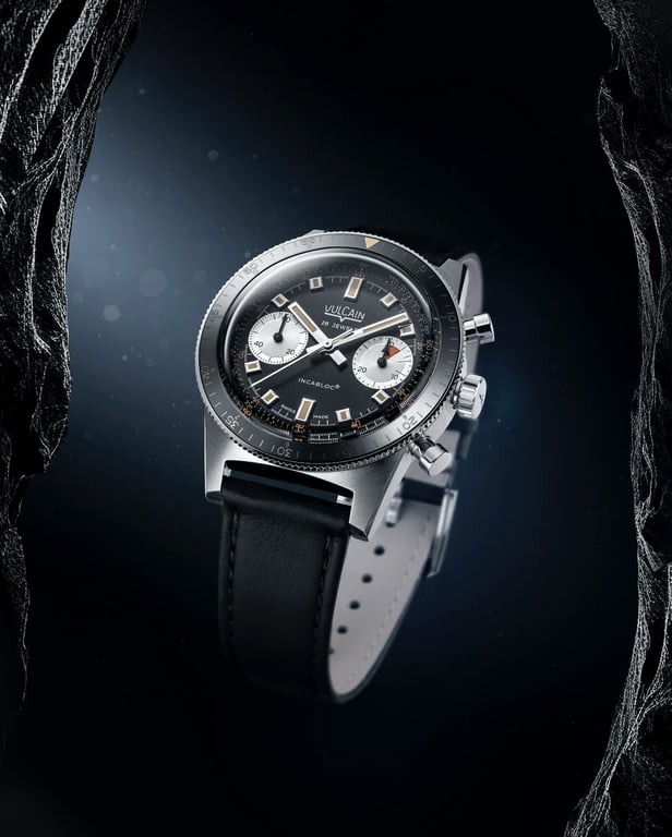 Vulcain Skindiver Chronograph Black Review: Vintage Dive Heritage Meets Racing Precision