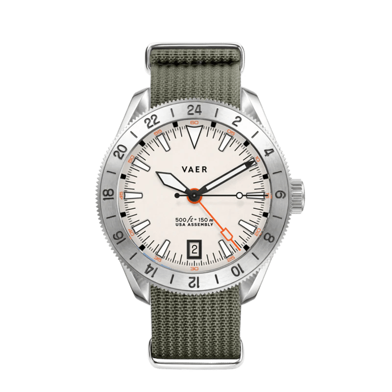 Vaer G2 Pacific Polar 39mm USA GMT