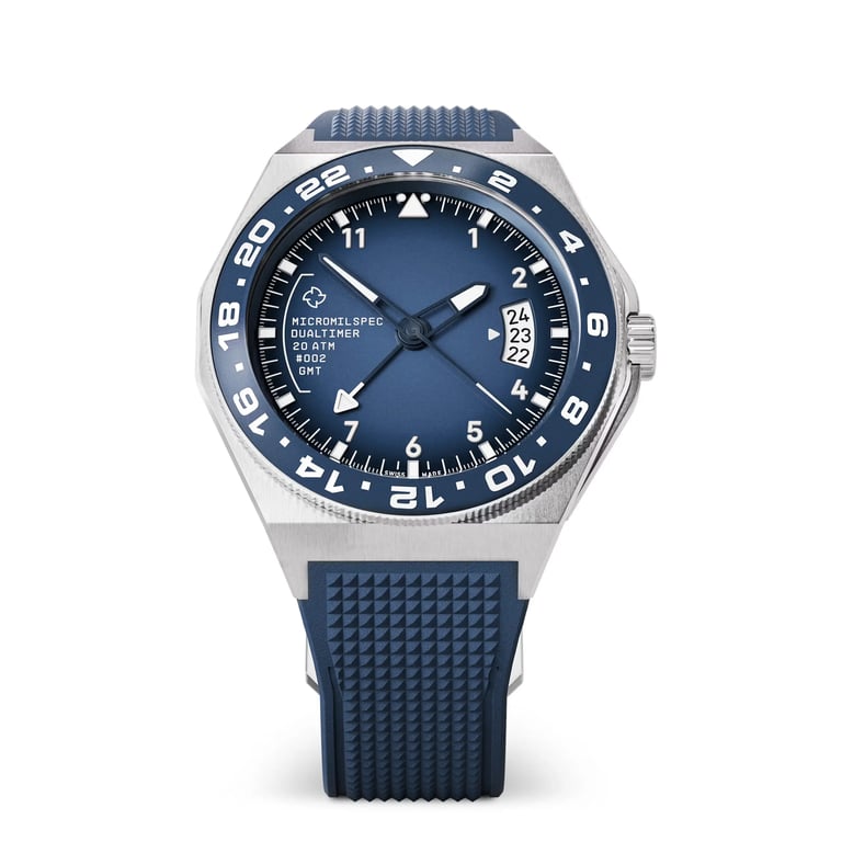Micromilspec Dualtimer Blue