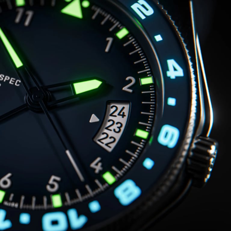 Micromilspec Dualtimer Blue dial