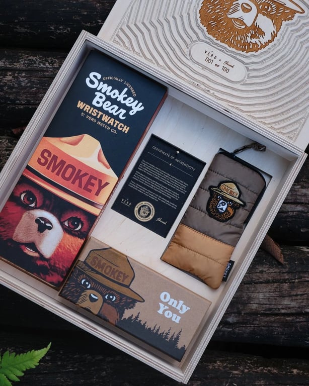 VERO x Shwood Eyewear Smokey Bear Collector's Box Set