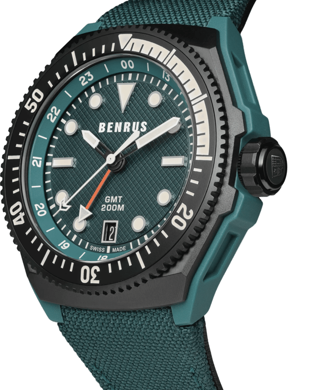 Benrus Type 3X Zulu titanium dive bezel