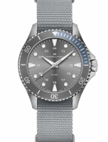 Hamilton Khaki Navy Scuba quartz grey 37