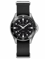 Hamilton Khaki Navy Scuba quartz black 37