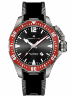 Hamilton Khaki Navy Frogman Auto Black 46