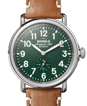 Shinola Runwell 41 Green