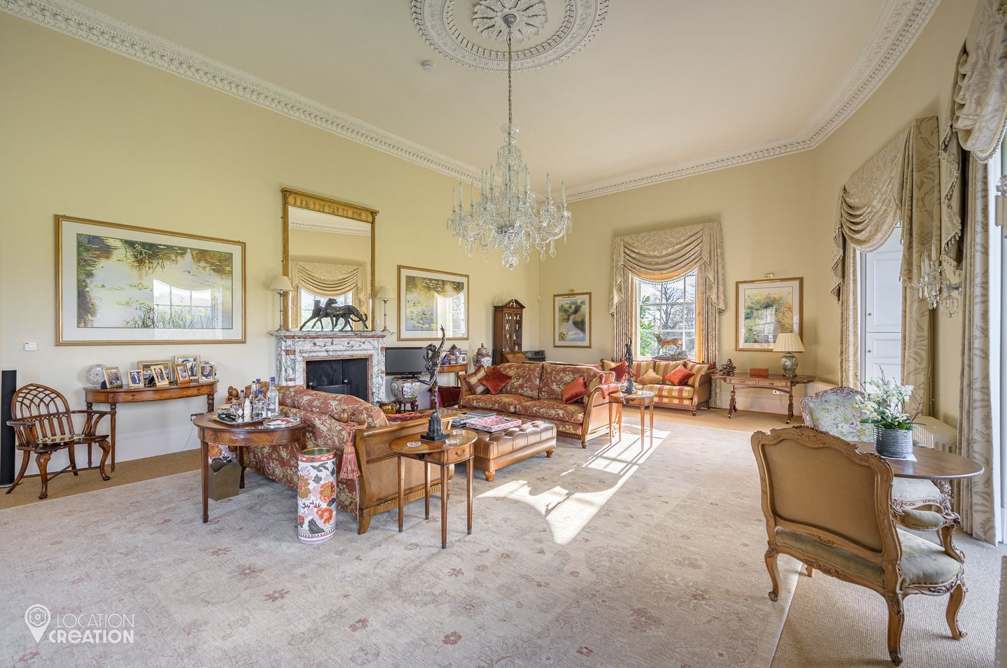 Location Creation Ravenstone Hall Drawing Room