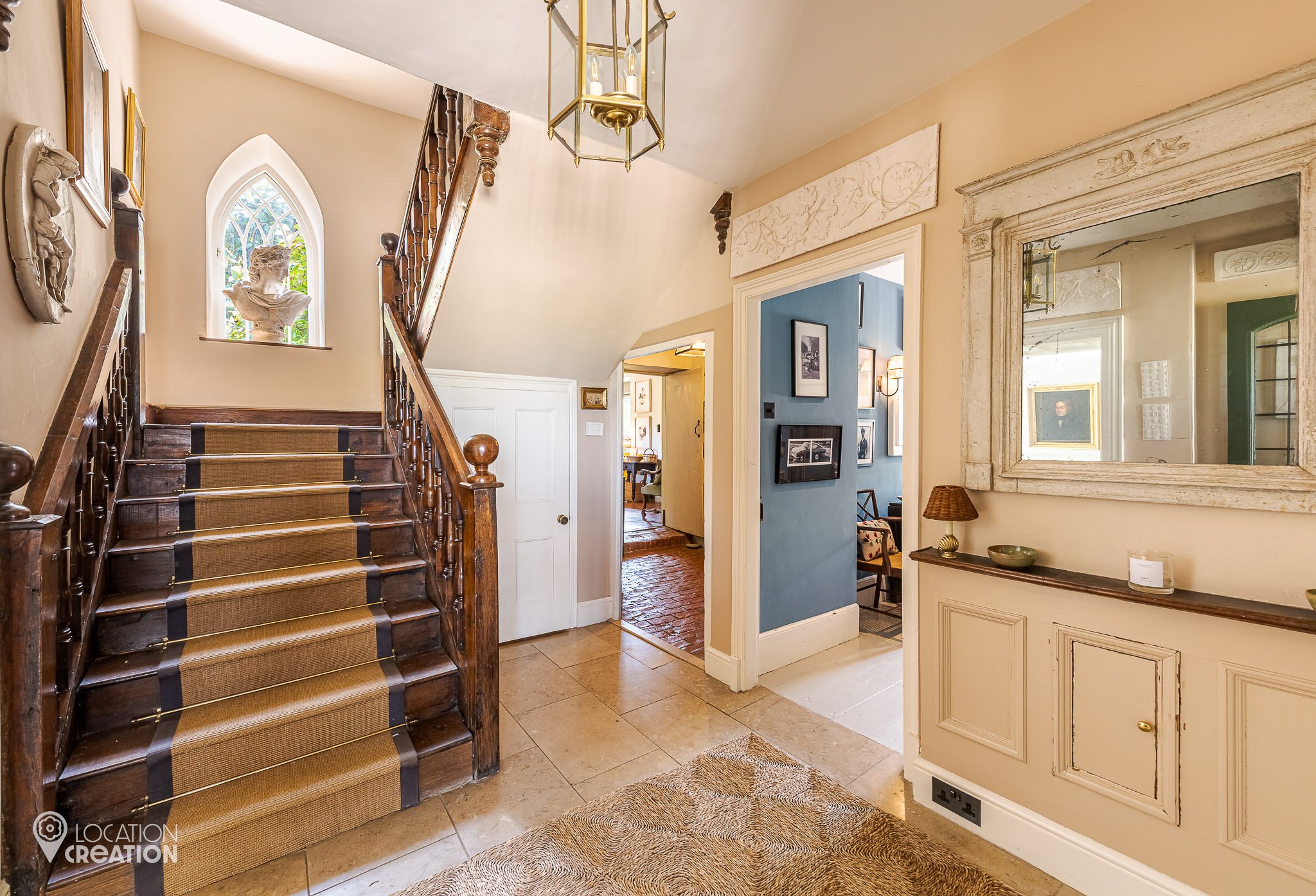 Location Creation Kirby Farm Staircase