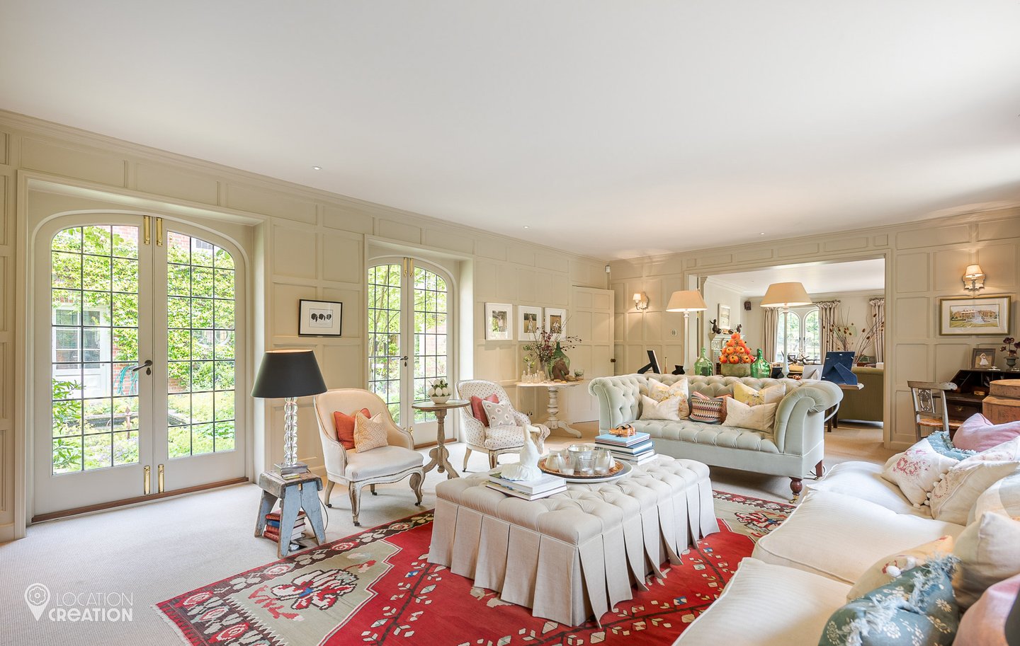 Location Creation Jacobean Manor Sitting Room