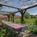 Location Creation Medieval Manor House Garden