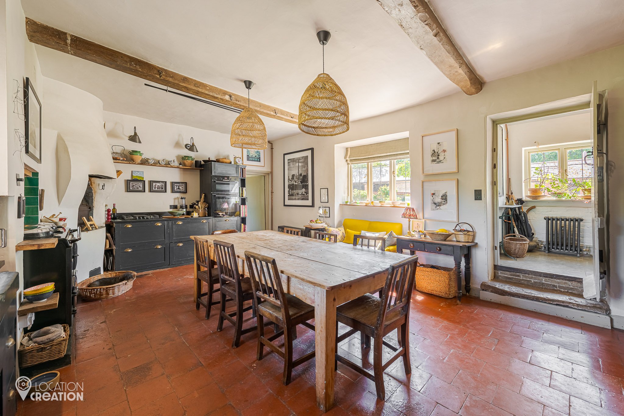 Location Creation Kirby Farm Dining