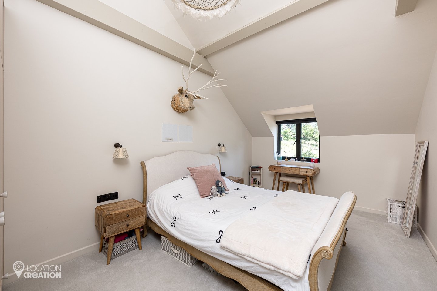 Location CreationOld Mill CottageBeige Bedroom
