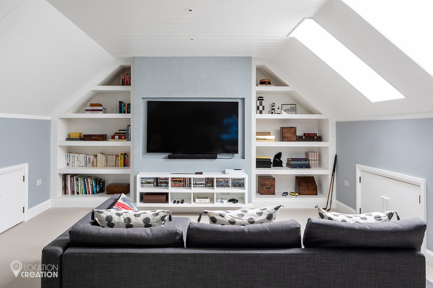 Location Creation Orchard House TV Room